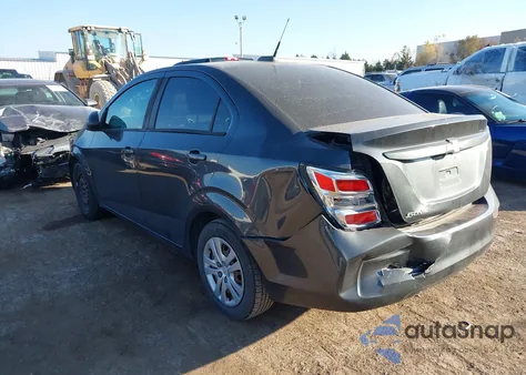 2018 Chevrolet Sonic Ls Auto из США, поврежденный, VIN 1G1JB5SH5J4127697